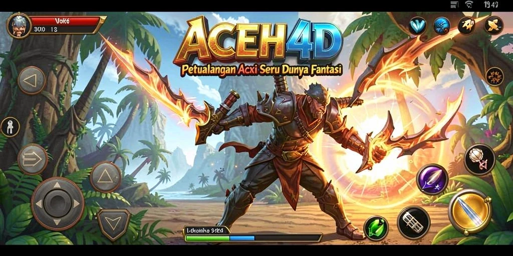 Tampilan gameplay ARPG yang menakjubkan dan penuh aksi.