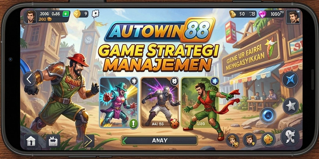 Screenshot gameplay AUTOWIN88 menampilkan aksi seru dan strategi taktis.