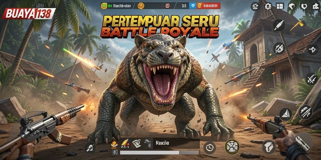 Gameplay intens di arena pertarungan <strong>BUAYA138</strong>