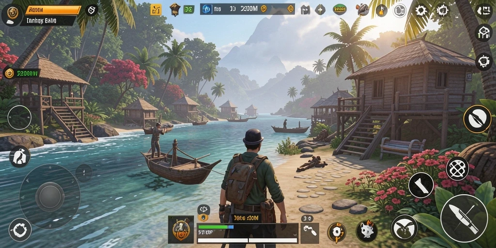 D200M menampilkan gameplay menakjubkan di dunia terbuka.