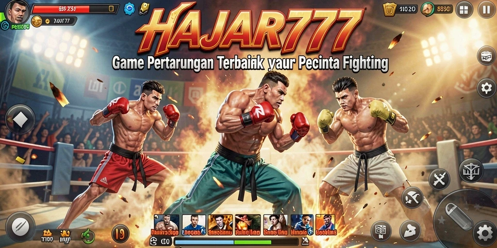 Tampilan aksi mendebarkan dalam pertarungan HAJAR777.
