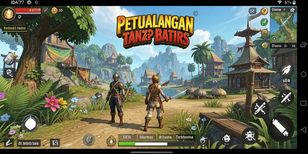 Tampilan gameplay menakjubkan dari Open World IDA777.