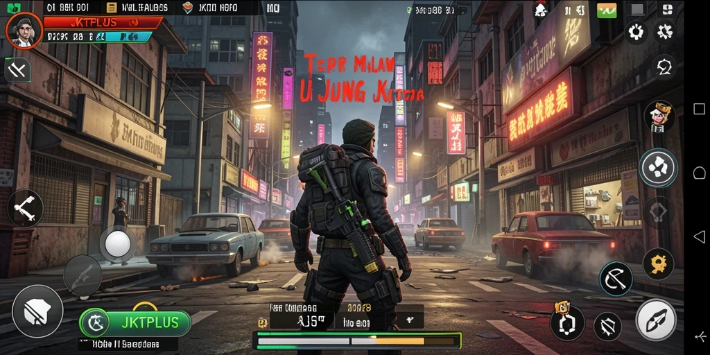 Gameplay JKTPLUS yang menggugah adrenalin dalam suasana horror.
