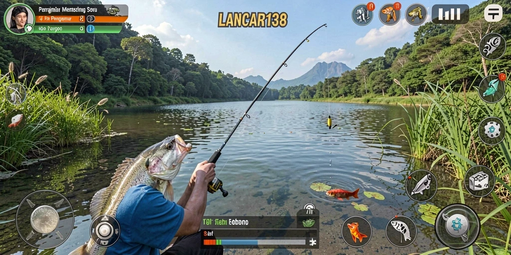 Gameplay memancing yang menakjubkan dalam LANCAR138.