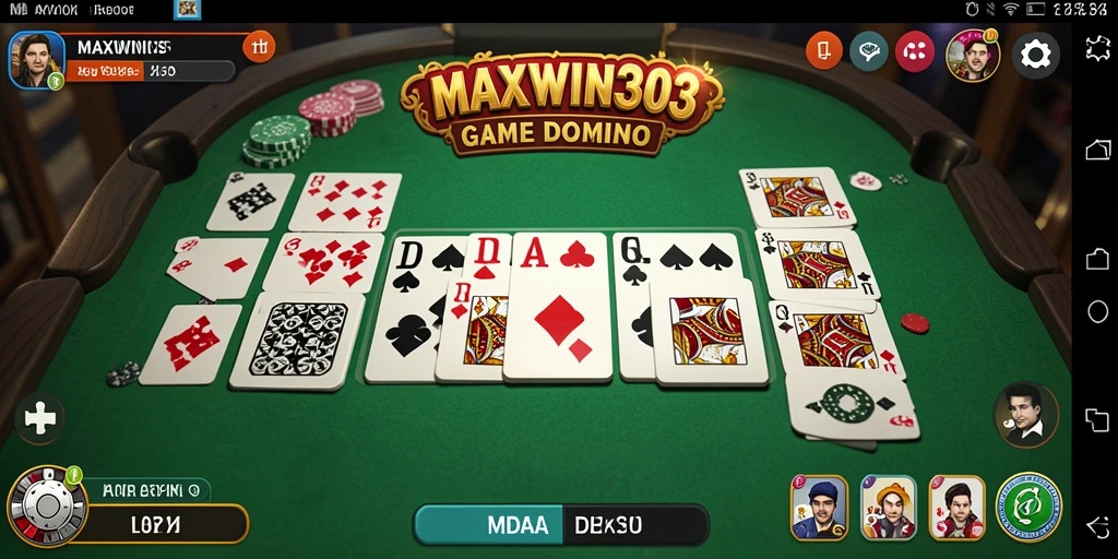 Tampilan gameplay seru MAXWIN303 dengan teman-teman.