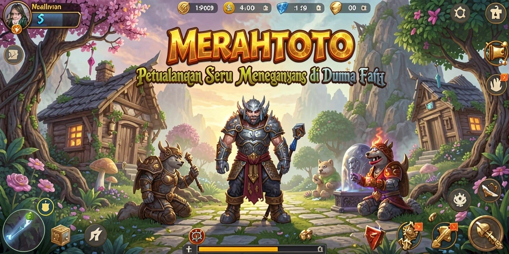 Tampilan gameplay <strong>MERAHTOTO</strong> yang memukau dan penuh warna.