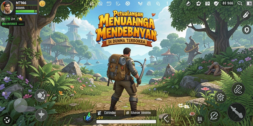 Tampilan menakjubkan dari gameplay dunia terbuka MT966.