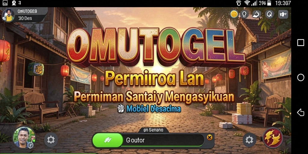 Tangkapan layar utama OMUTOGEL dengan gameplay yang seru dan menarik.