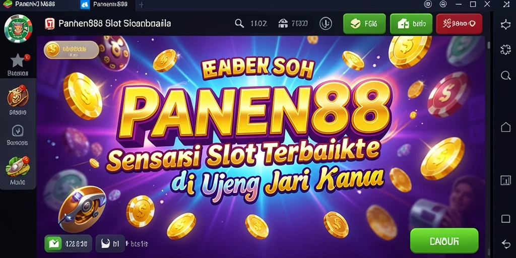 Tampilan gameplay menarik dan slot beragam di PANEN88.