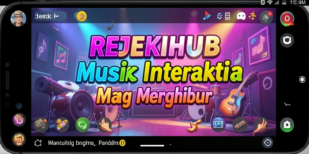 Tangkapan layar gameplay <strong>REJEKIHUB</strong> dengan alunan musik yang menarik.