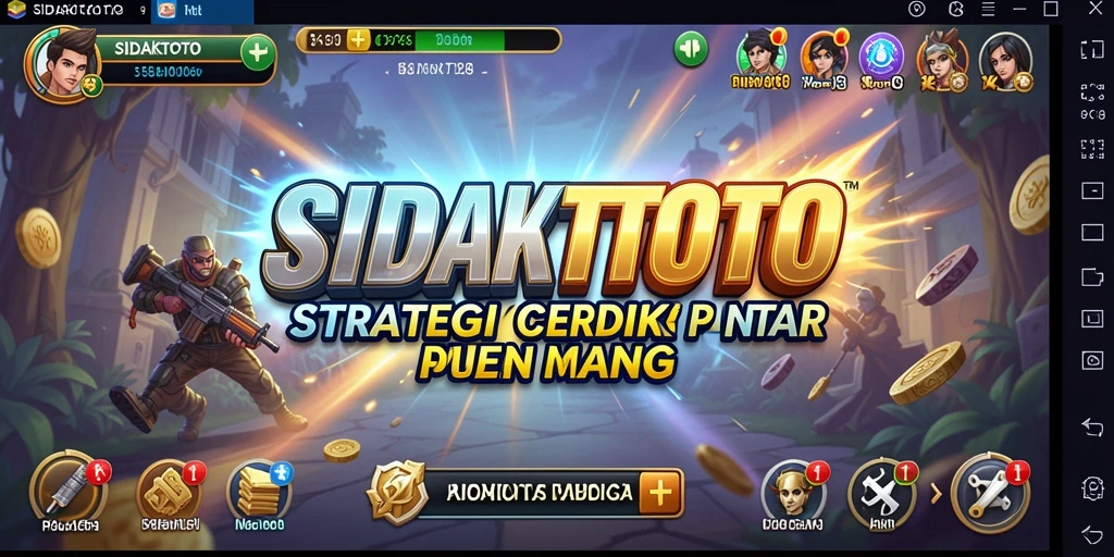 Tangkapan layar gameplay strategi yang menarik di SIDAKTOTO.