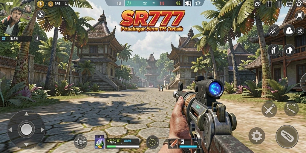 Tampilan gameplay SR777 yang mendebarkan dan penuh aksi.