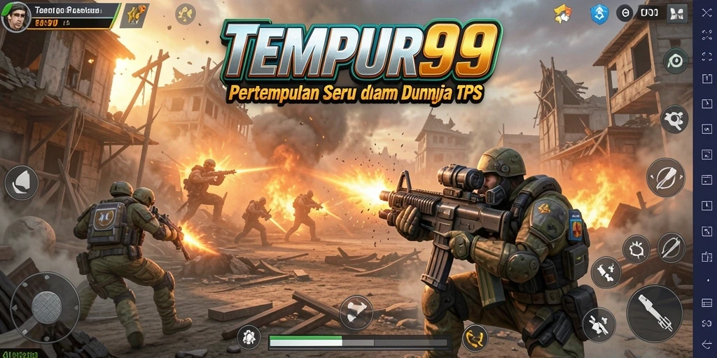Gameplay seru dengan grafis luar biasa dalam TEMPUR99.